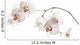 White Orchid Wall Decal Design 2