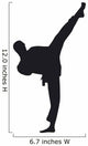 taekwondo Wall Decal