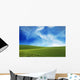 Beautiful Green Fields Wall Decal