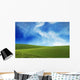 Beautiful Green Fields Wall Decal