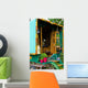 gypsy caravan inside Wall Mural