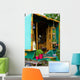gypsy caravan inside Wall Mural