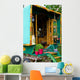 gypsy caravan inside Wall Mural