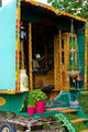 gypsy caravan inside Wall Mural