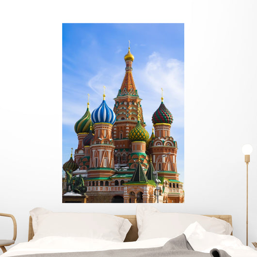 St. Basil Cathedral Wall Mural