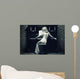 beautiful woman piano Wall Mural