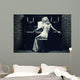 beautiful woman piano Wall Mural