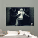 beautiful woman piano Wall Mural