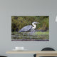 Blue Heron Wall Mural