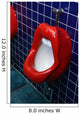 Toilet Bowl Wall Mural