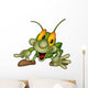 Happy Green Bug Wall Decal