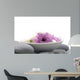 Bowl of Gerber Daisy on Zen Stones Wall Decal