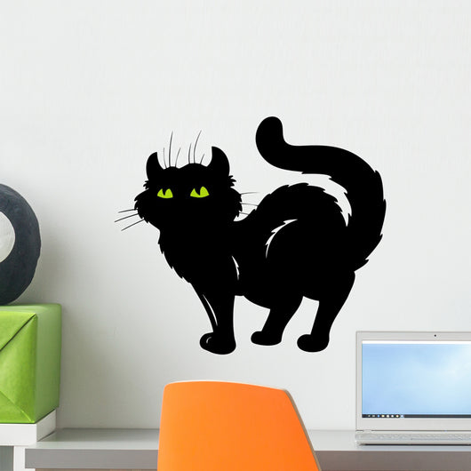 Standing Cat Silhouette