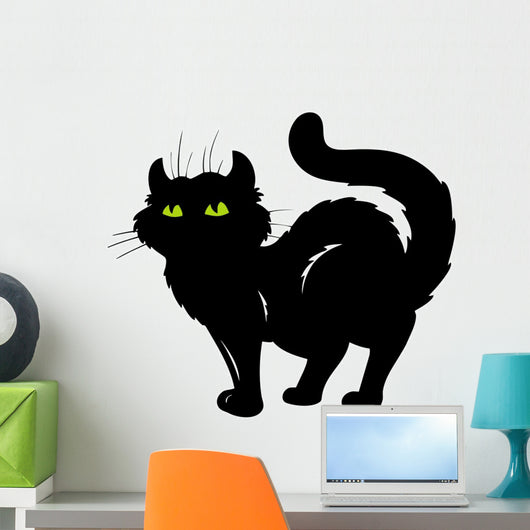 Standing Cat Silhouette