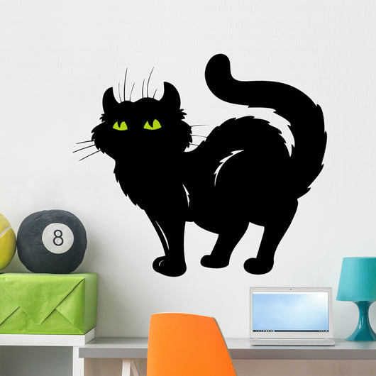 Standing Cat Silhouette