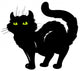 Standing Cat Silhouette