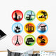 Travel Landmarks Wall Decal