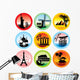 Travel Landmarks Wall Decal