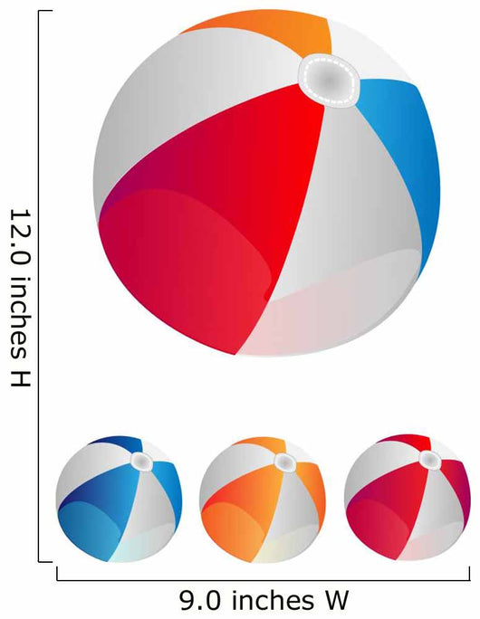 The ball Wall Decal