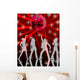 red disco night Wall Mural