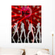 red disco night Wall Mural