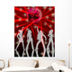 red disco night Wall Mural