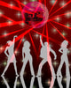 red disco night Wall Mural