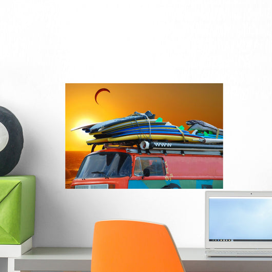 Surf Wall Mural