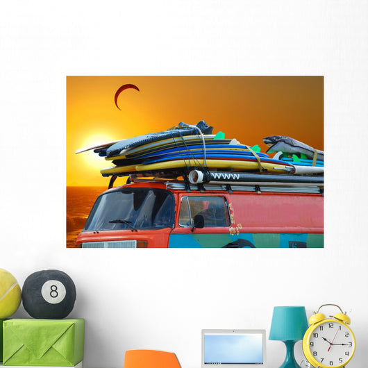 Surf Wall Mural
