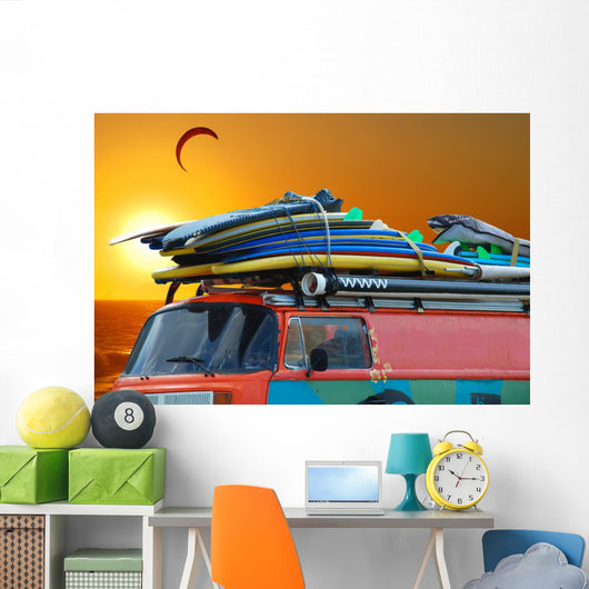 Surf Wall Mural