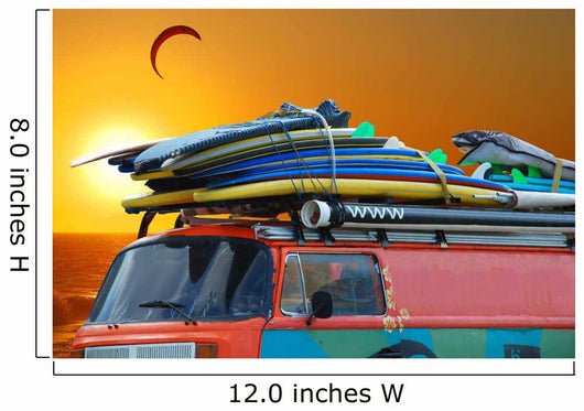 Surf Wall Mural