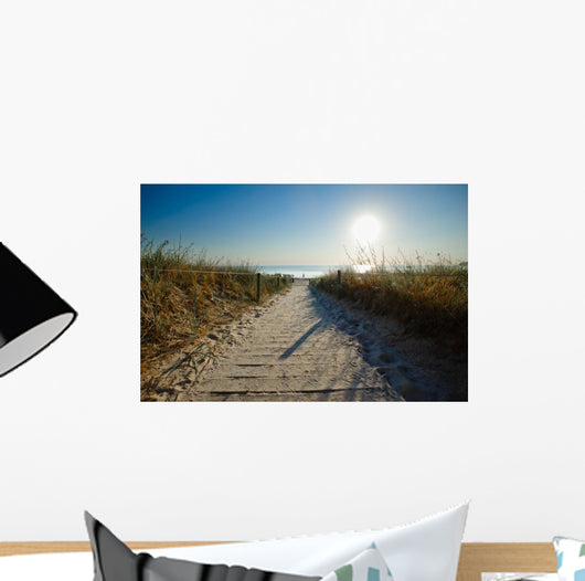 Over Dune to Beach