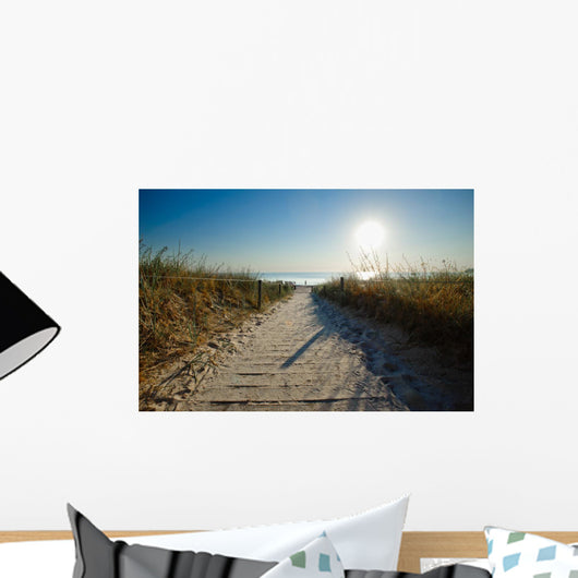 Over Dune to Beach