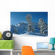 Alpine Winter Landscape Wall Decal