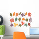 19 autumn leaves Wall Decal