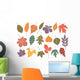 19 autumn leaves Wall Decal