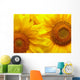 Sunflowers background Wall Mural