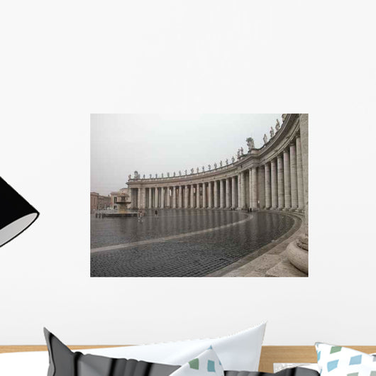 Place St Pierre Rome Wall Decal