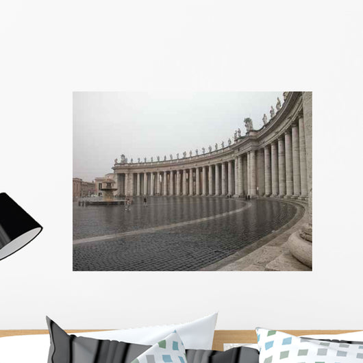 Place St Pierre Rome Wall Decal
