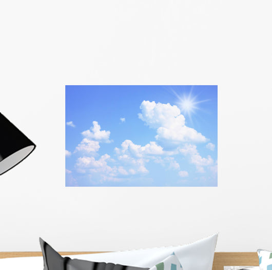 Summer sky Wall Mural