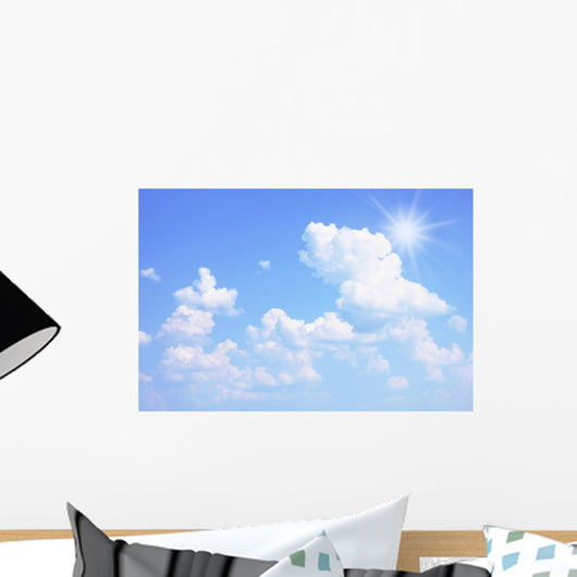 Summer sky Wall Mural