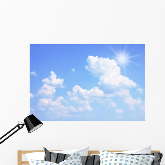 Summer sky Wall Mural
