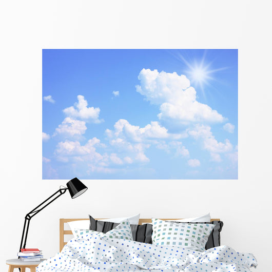 Summer sky Wall Mural