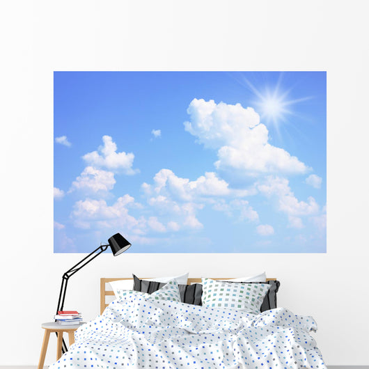 Summer sky Wall Mural