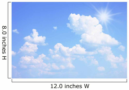 Summer sky Wall Mural