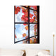 Autumnal window Wall Mural