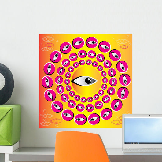 Hypnotic Eye Wall Mural