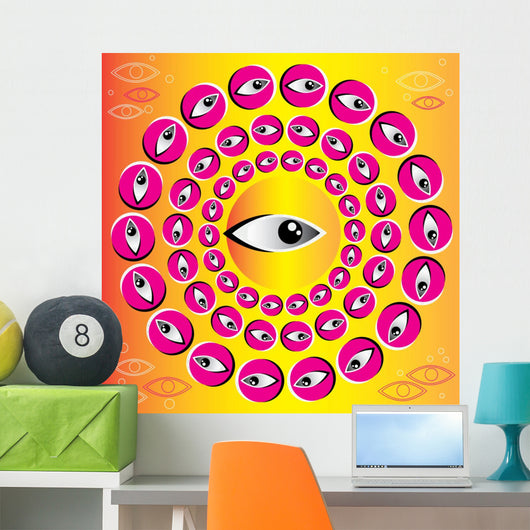 Hypnotic Eye Wall Mural