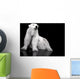 White Polar Bear Hunter - Sitting Wall Mural