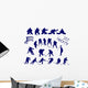 Vector Silhouettes Ice Hockey